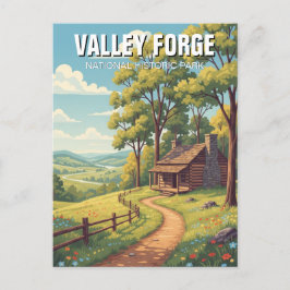 Activiteiten in de omgeving van Valley Forge Natio Briefkaart