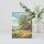 Activiteiten in de omgeving van Valley Forge Natio Briefkaart (Staand voorkant)