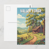 Activiteiten in de omgeving van Valley Forge Natio Briefkaart (Voorkant / Achterkant)