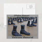 Activiteiten in de omgeving van Veterans Memorial Briefkaart (Voorkant / Achterkant)