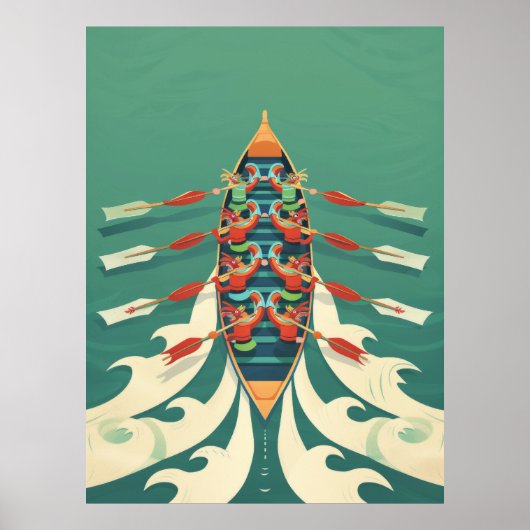 Activiteiten in de omgeving van Vibrant Dragon Boa Poster (Voorkant)