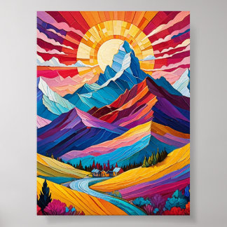 Activiteiten in de omgeving van Vibrant Mountain S Poster