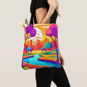 Activiteiten in de omgeving van Vibrant Sunset Cit Tote Bag