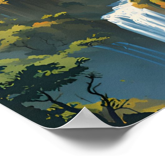 Activiteiten in de omgeving van Victoria Herfsten  Poster (Hoek)