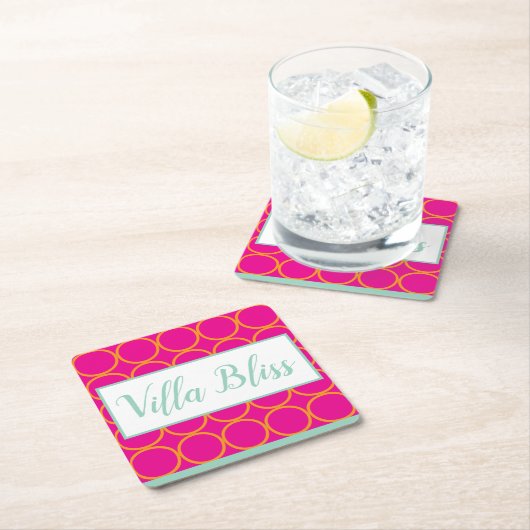 Activiteiten in de omgeving van Villa Bliss Drink/ Kartonnen Onderzetters (Insitu)