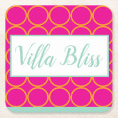 Activiteiten in de omgeving van Villa Bliss Drink/ Kartonnen Onderzetters (Voorkant)