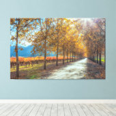 Activiteiten in de omgeving van Vineyard Autumn Canvas Afdruk (Insitu (Houten vloer))