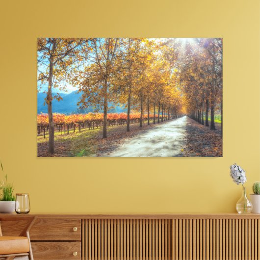 Activiteiten in de omgeving van Vineyard Autumn Canvas Afdruk (Insitu (Woonkamer))