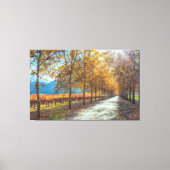 Activiteiten in de omgeving van Vineyard Autumn Canvas Afdruk (Voorkant)