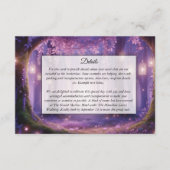 Activiteiten in de omgeving van Violet at Midnight Informatiekaartje (Voorkant)