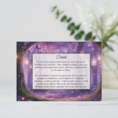 Activiteiten in de omgeving van Violet at Midnight Informatiekaartje (Staand voorkant)