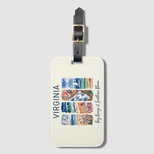 Activiteiten in de omgeving van Virginia Bay Breez Bagagelabel (Voorkant (verticaal))