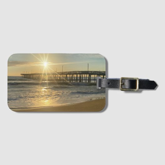 Activiteiten in de omgeving van Virginia Beach Pie Bagagelabel (Voorkant (horizontaal))