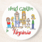 Activiteiten in de omgeving van Virginia Funny Tra Zandsteen Onderzetter (Voorkant)