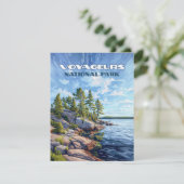 Activiteiten in de omgeving van Voyageurs National (Staand voorkant)