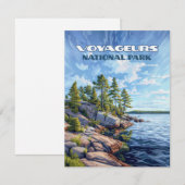 Activiteiten in de omgeving van Voyageurs National (Voorkant / Achterkant)