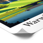 Activiteiten in de omgeving van Warwick Castle Sco Poster (Hoek)