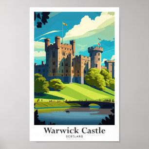 Activiteiten in de omgeving van Warwick Castle Sco Poster