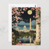 Activiteiten in de omgeving van Washington DC Capi Briefkaart (Voorkant / Achterkant)