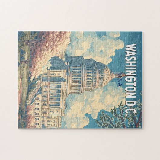 Activiteiten in de omgeving van Washington DC Capi Legpuzzel (Horizontaal)