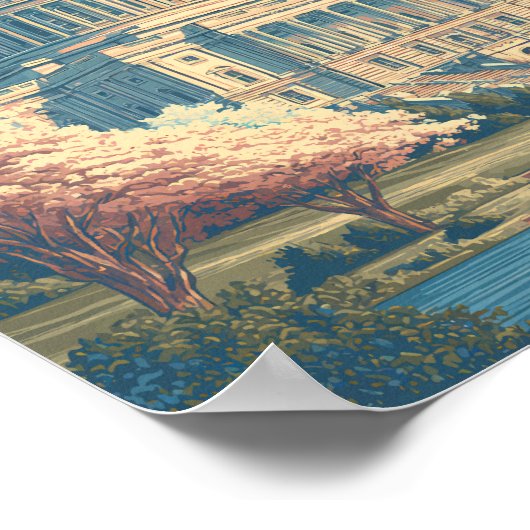 Activiteiten in de omgeving van Washington DC Capi Poster (Hoek)