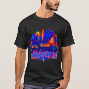 Activiteiten in de omgeving van Washington DC Capi T-shirt