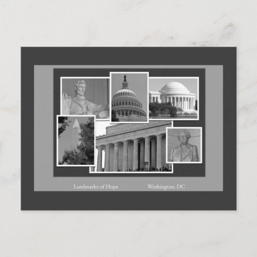 Activiteiten in de omgeving van Washington, DC Lan Briefkaart (Voorkant)