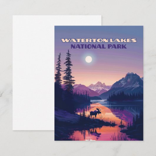 Activiteiten in de omgeving van Waterton Lakes Nat (Voorkant / Achterkant)