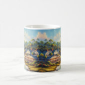 Activiteiten in de omgeving van waterverf Hilton H Koffiemok (Center)