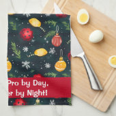 Activiteiten in de omgeving van waterverf Pickleba Theedoek (Quarter Fold)