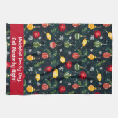 Activiteiten in de omgeving van waterverf Pickleba Theedoek (Horizontaal)