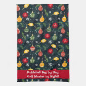 Activiteiten in de omgeving van waterverf Pickleba Theedoek (Verticaal)