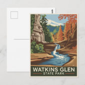 Activiteiten in de omgeving van Watkins Glen State Briefkaart (Voorkant / Achterkant)