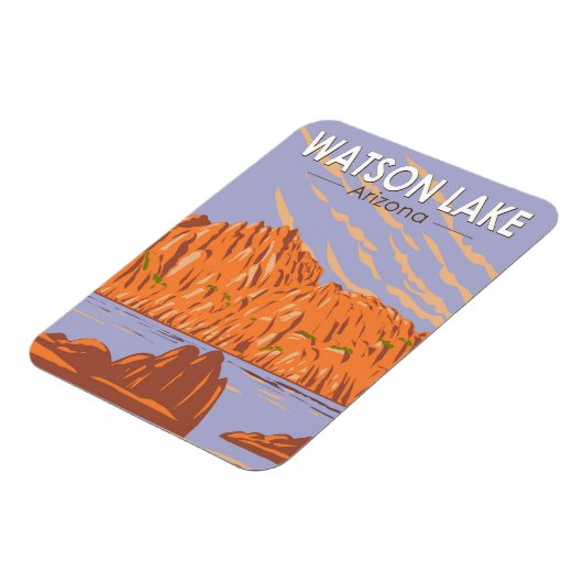 Activiteiten in de omgeving van Watson Lake Arizon Magneet (Linkerzijde)