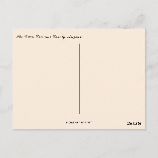 Activiteiten in de omgeving van Wave Coconino Coun Briefkaart (Achterkant)