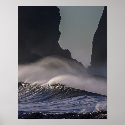Activiteiten in de omgeving van Wave Mountains Cot Poster (Voorkant)