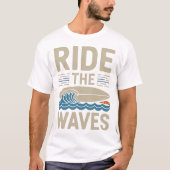 Activiteiten in de omgeving van Waves Retro Surfbo T-shirt (Voorkant)
