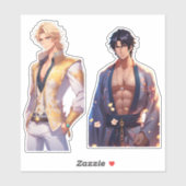Activiteiten in de omgeving van West Husbando Stic Sticker (Vel)