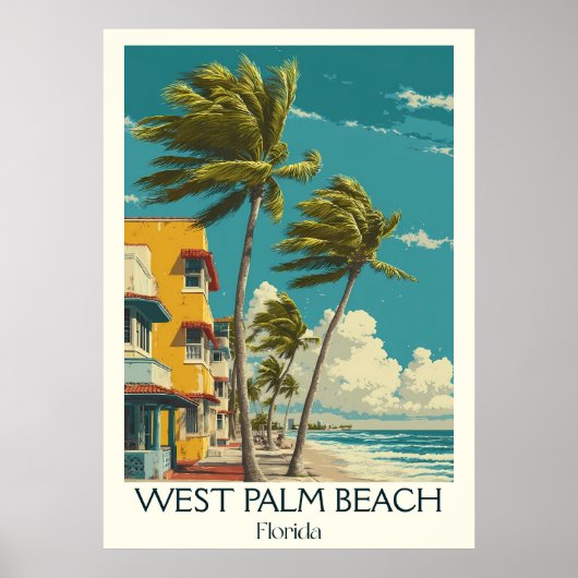 Activiteiten in de omgeving van West Palm Beach Fl Poster (Voorkant)