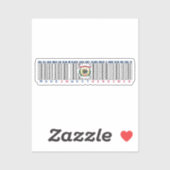 Activiteiten in de omgeving van West Virginia Barc Sticker (Vel)