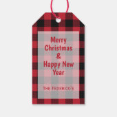 Activiteiten in de omgeving van Westie Santa Hat B Cadeaulabel (Achterkant)