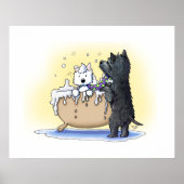 Activiteiten in de omgeving van Westie & Scottie D Poster (Voorkant)