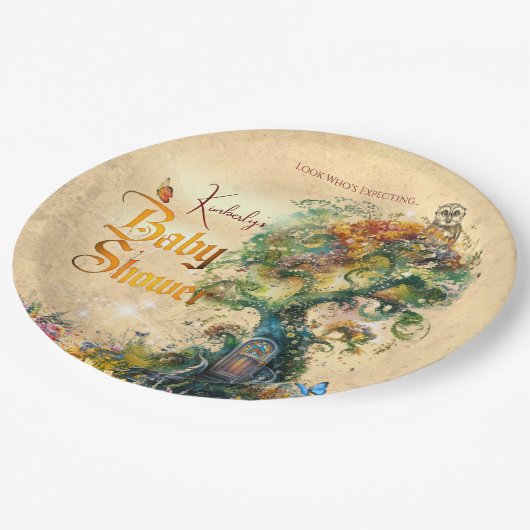 Activiteiten in de omgeving van Whimsical Fantasy Papieren Bordje (Gekanteld)