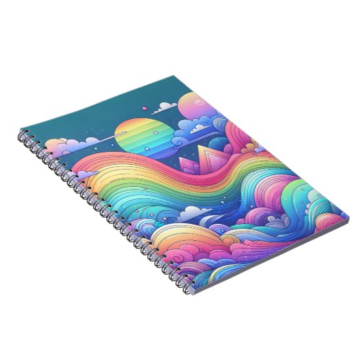 Activiteiten in de omgeving van Whimsical Rainbow  Notitieboek (Rechterzijde)