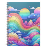 Activiteiten in de omgeving van Whimsical Rainbow  Notitieboek (Voorkant)