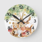 Activiteiten in de omgeving van Whimsical Woodland Ronde Klok (Voorkant)