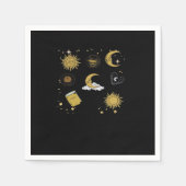 Activiteiten in de omgeving van Whimsigoth Sun Moo Servet (Voorkant)