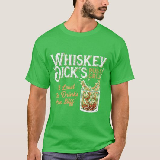 Activiteiten in de omgeving van Whiskey Dick's Pub T-shirt (Voorkant)