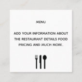 Activiteiten in de omgeving van Whisky and Egg Bre Vierkante Visitekaartje (Achterkant)