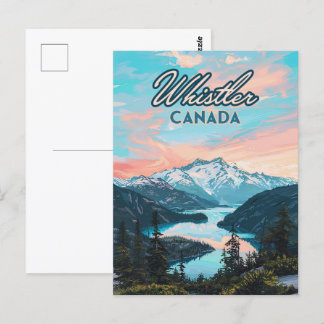 Activiteiten in de omgeving van Whistler Canada Br Briefkaart